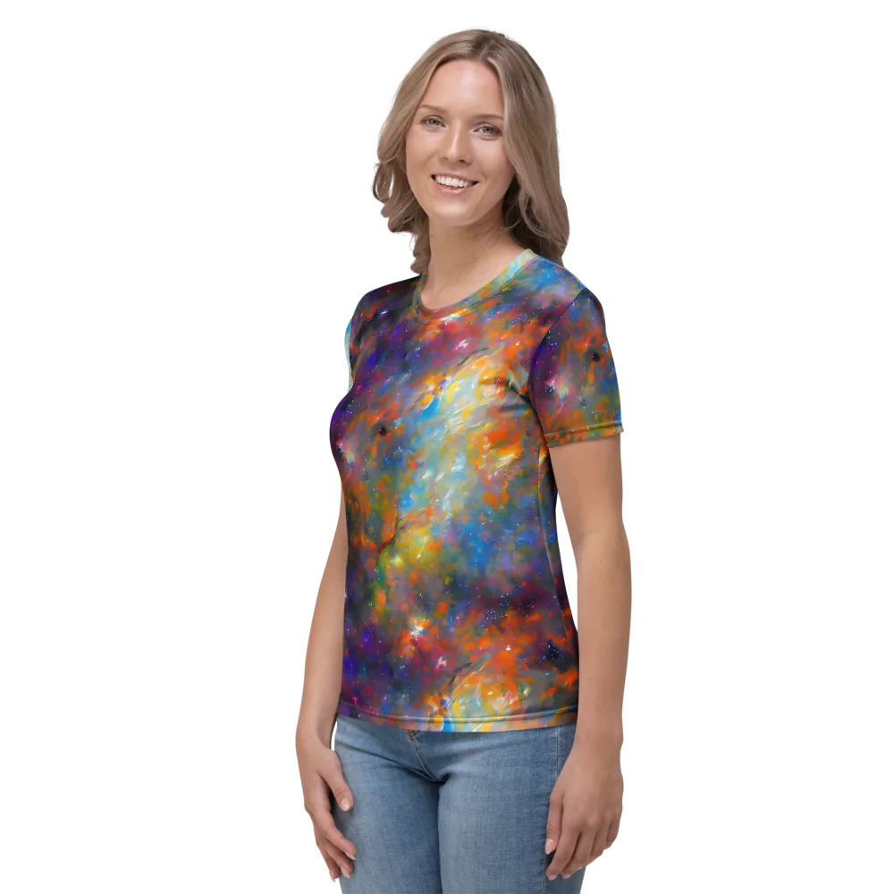 Ephemeral Fantasy on Women's Crew Neck T-Shirt — Left