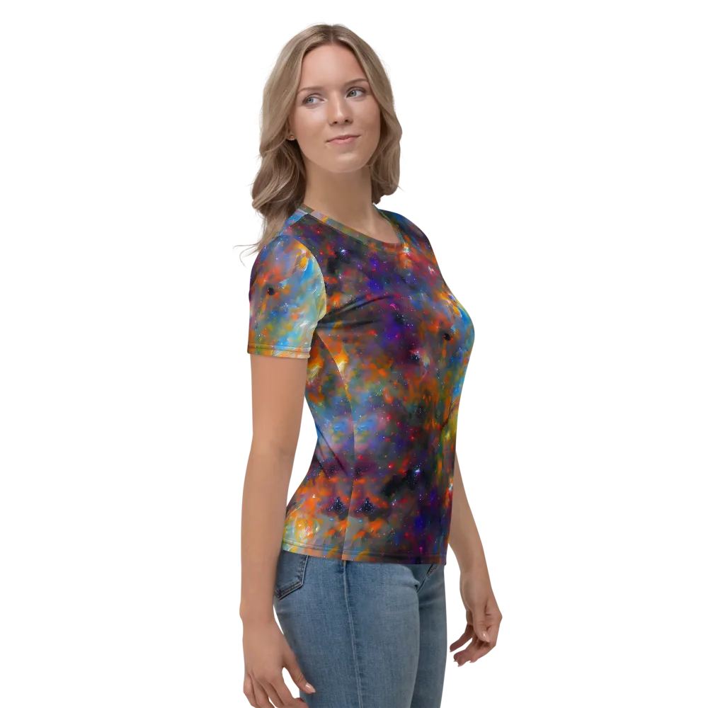 Ephemeral Fantasy on Women's Crew Neck T-Shirt — Right