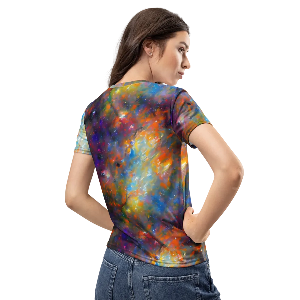Ephemeral Fantasy on Women's Crew Neck T-Shirt — Back