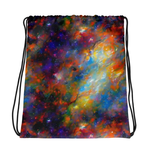 Ephemeral Fantasy on a Drawstring Bag