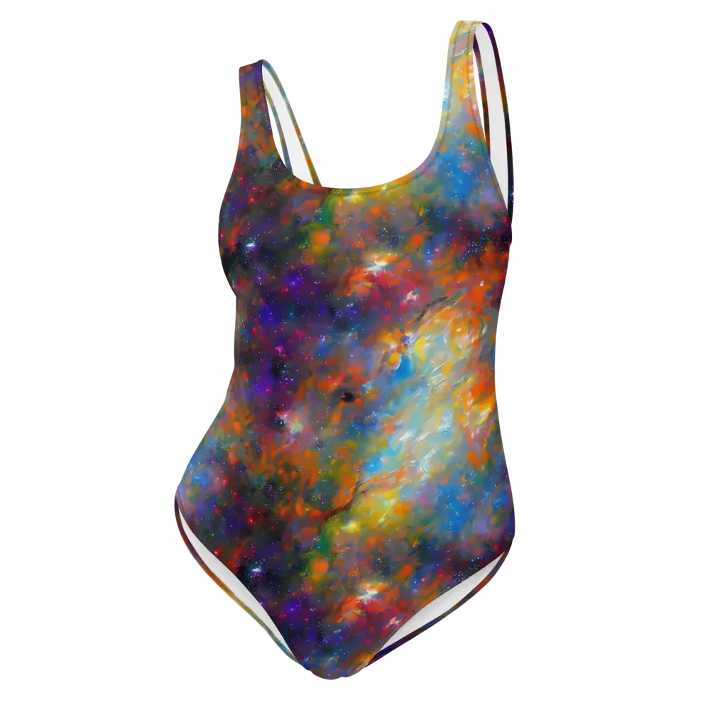Ephemeral Fantasy on One-Piece Swimsuit — Front