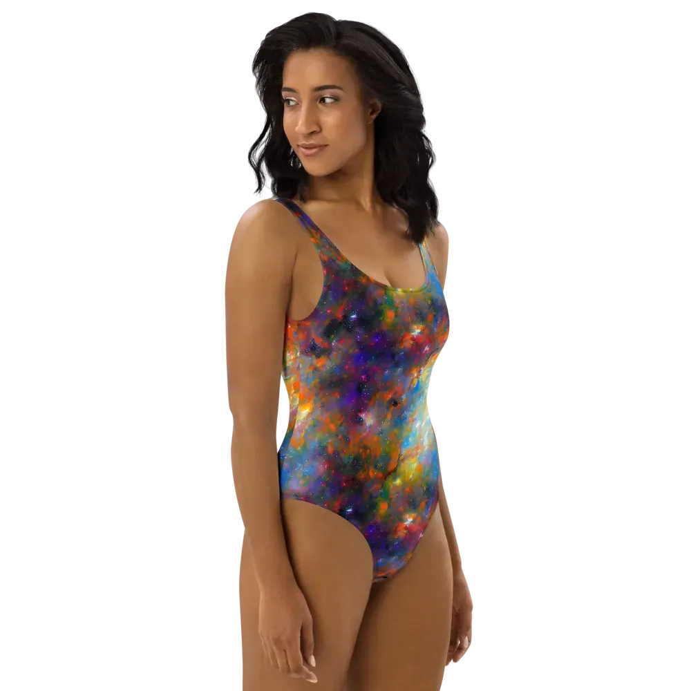 Ephemeral Fantasy on One-Piece Swimsuit — Right