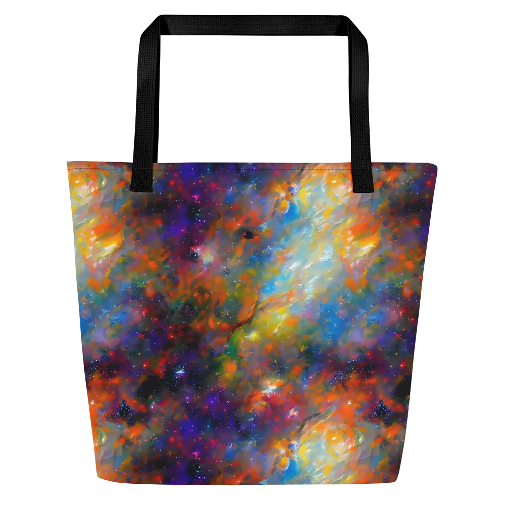 Ephemeral Fantasy on Large Tote Bag W/ Pocket — Front