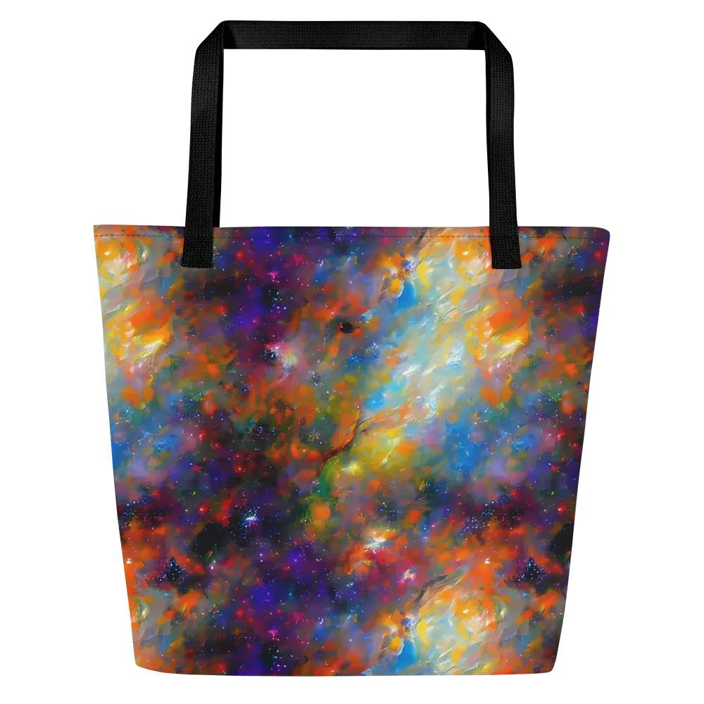 Ephemeral Fantasy on Large Tote Bag W/ Pocket — Front
