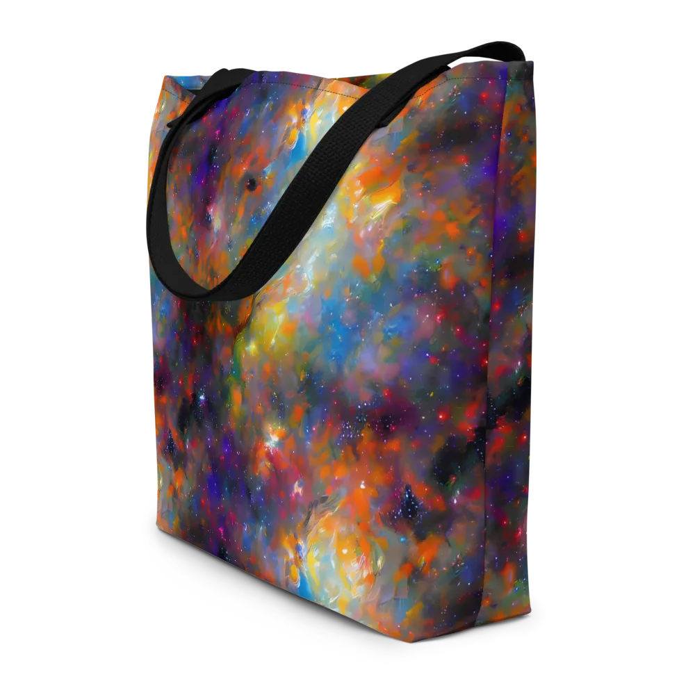 Ephemeral Fantasy on Large Tote Bag W/ Pocket — Front