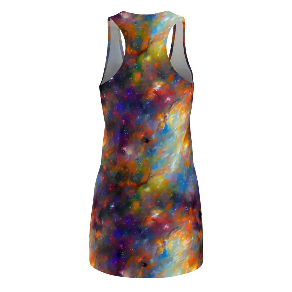 Ephemeral Fantasy on Racerback Dress — Back