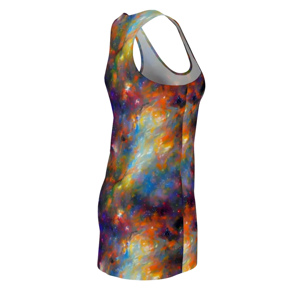 Ephemeral Fantasy on Racerback Dress — Back Side