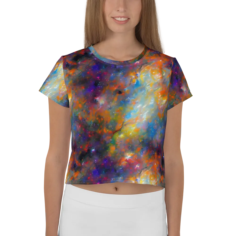 Ephemeral Fantasy on Crop Tee — Front