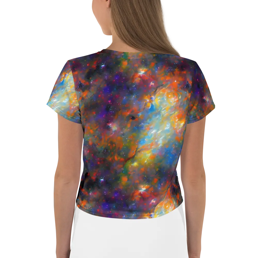 Ephemeral Fantasy on Crop Tee — Back
