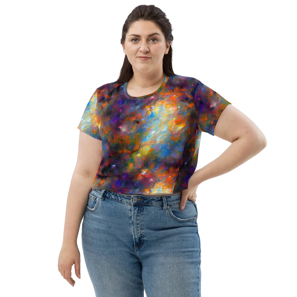 Ephemeral Fantasy on Crop Tee — Front