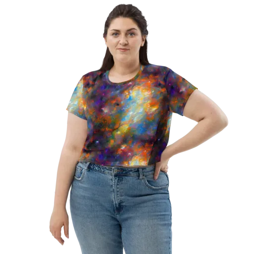 Ephemeral Fantasy on a Crop Tee
