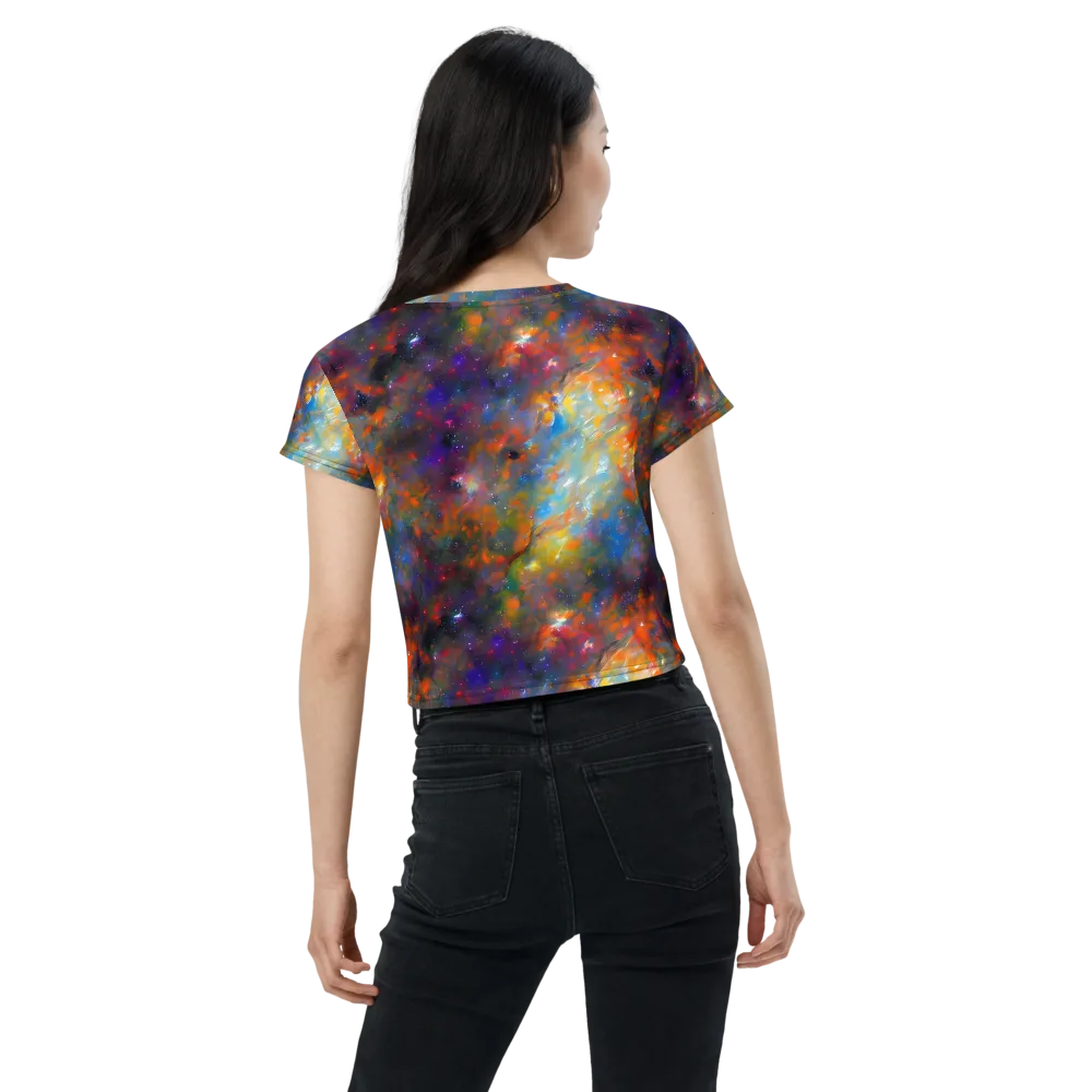 Ephemeral Fantasy on Crop Tee — Back