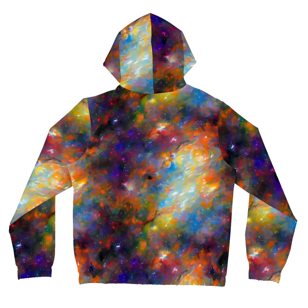 Ephemeral Fantasy on Women's Full-Zip Hoodie — Back