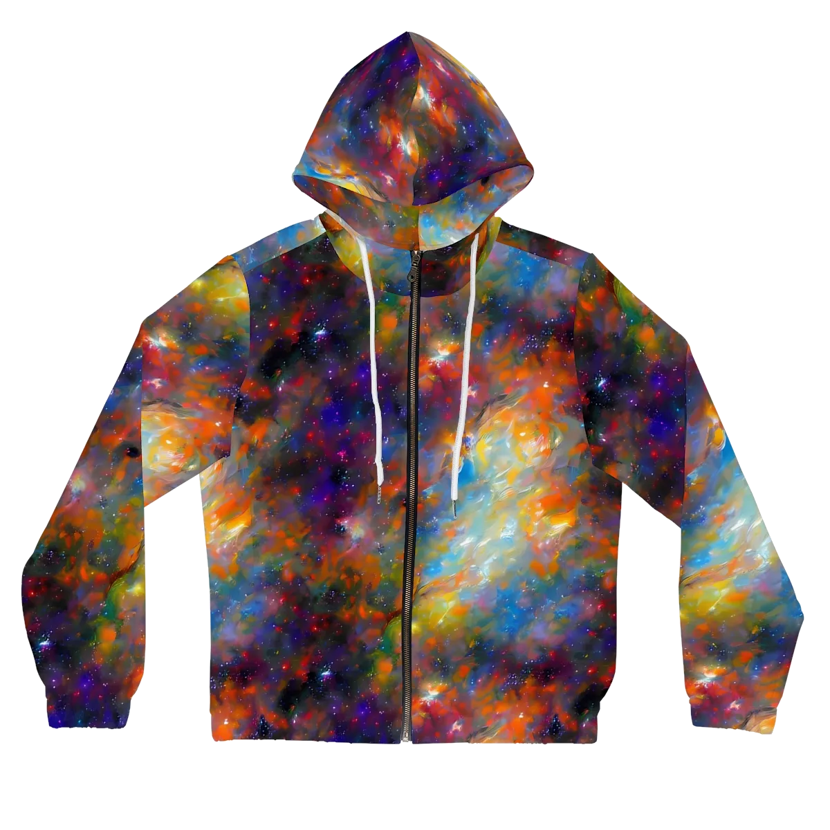 Ephemeral Fantasy on Women's Full-Zip Hoodie — Front