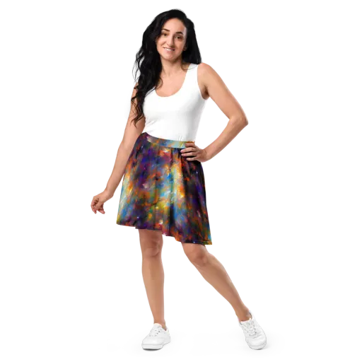 Ephemeral Fantasy on a Skater Skirt