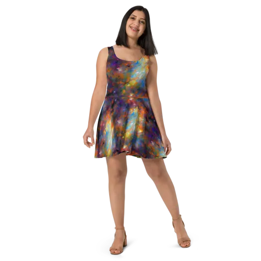 Ephemeral Fantasy on a Skater Dress