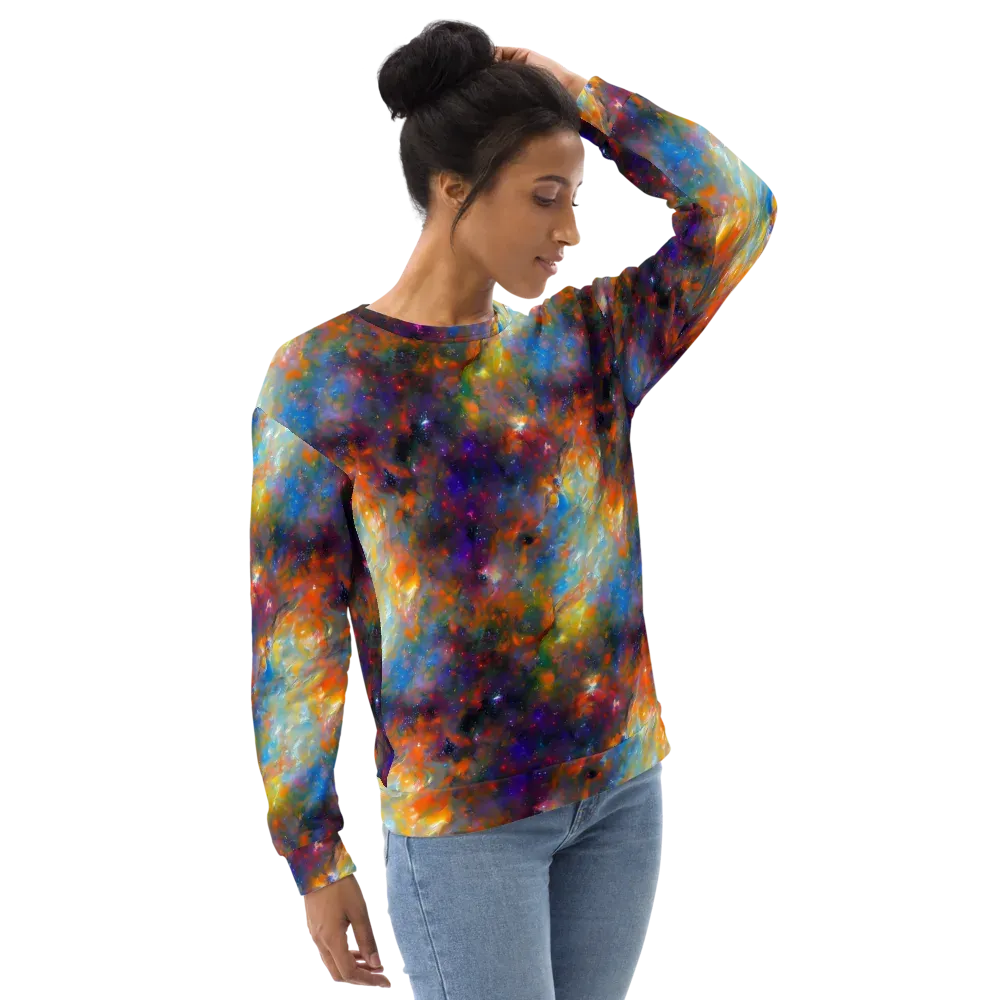 Ephemeral Fantasy on Sweatshirt — Right Front