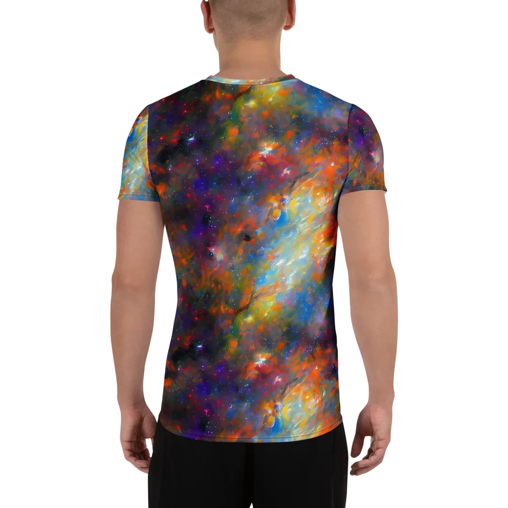 Ephemeral Fantasy on Men's Athletic T-Shirt — Back