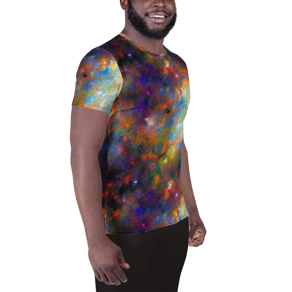Ephemeral Fantasy on Men's Athletic T-Shirt — Right