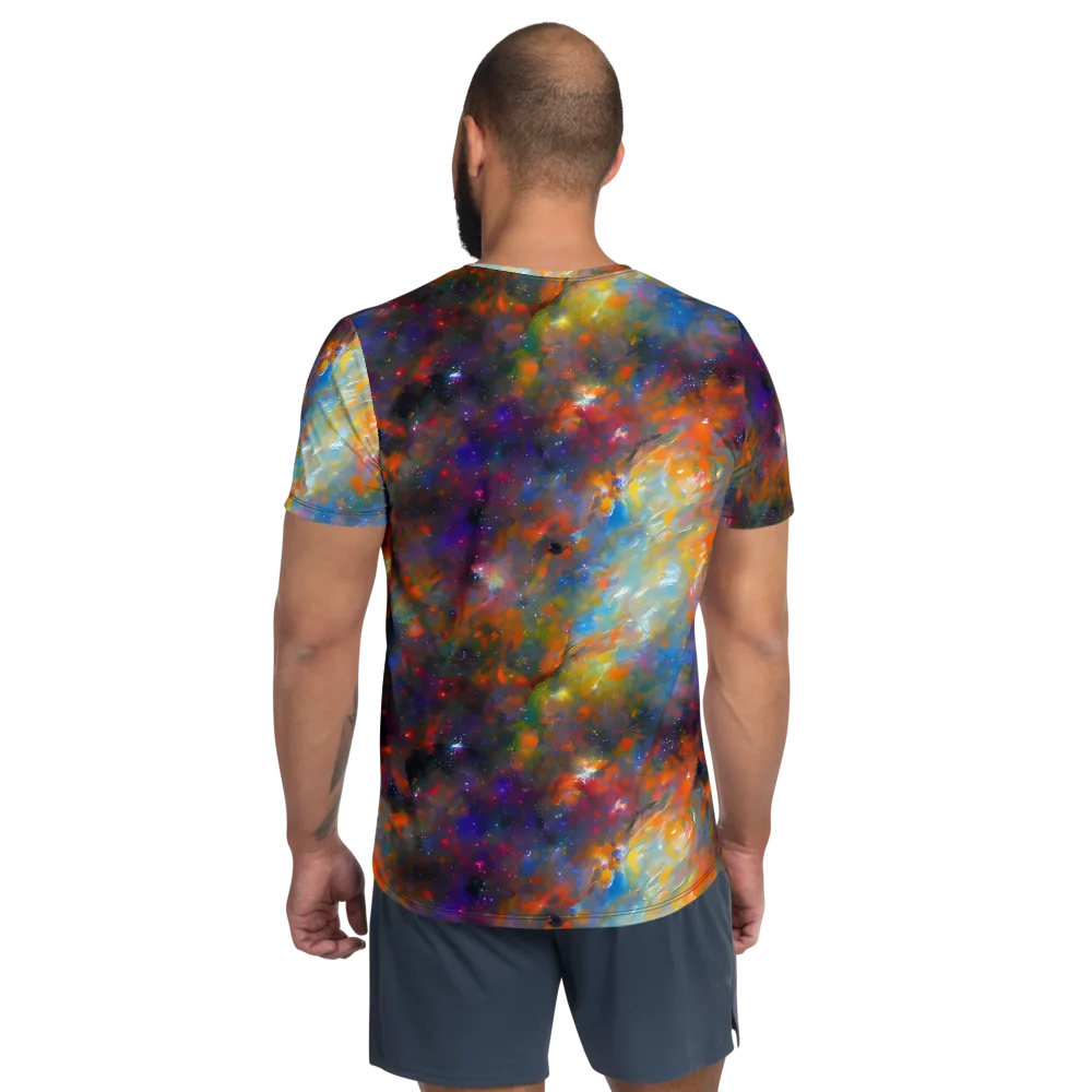Ephemeral Fantasy on Men's Athletic T-Shirt — Back