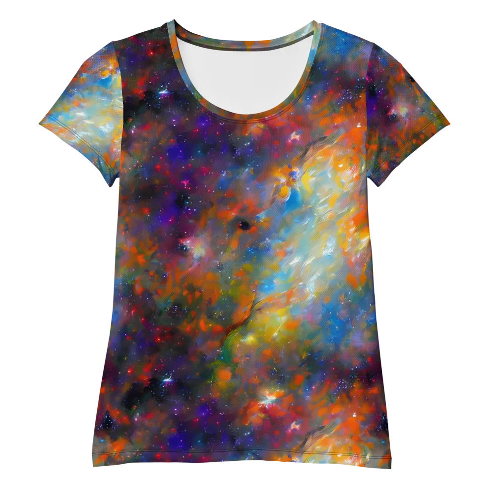 Ephemeral Fantasy on Women's Athletic T-Shirt — Front