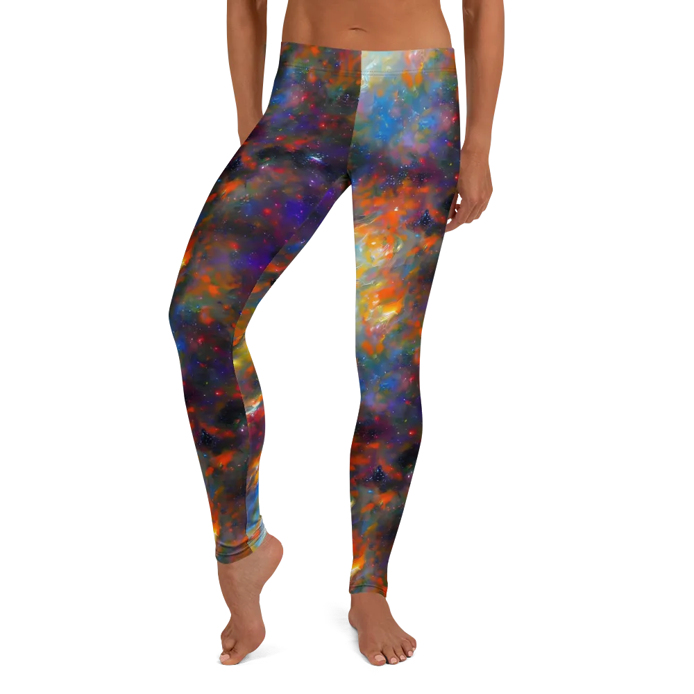 Ephemeral Fantasy on Leggings — Front