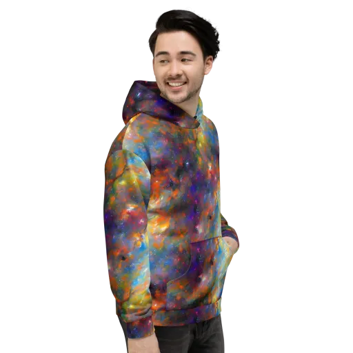Ephemeral Fantasy on a Hoodie