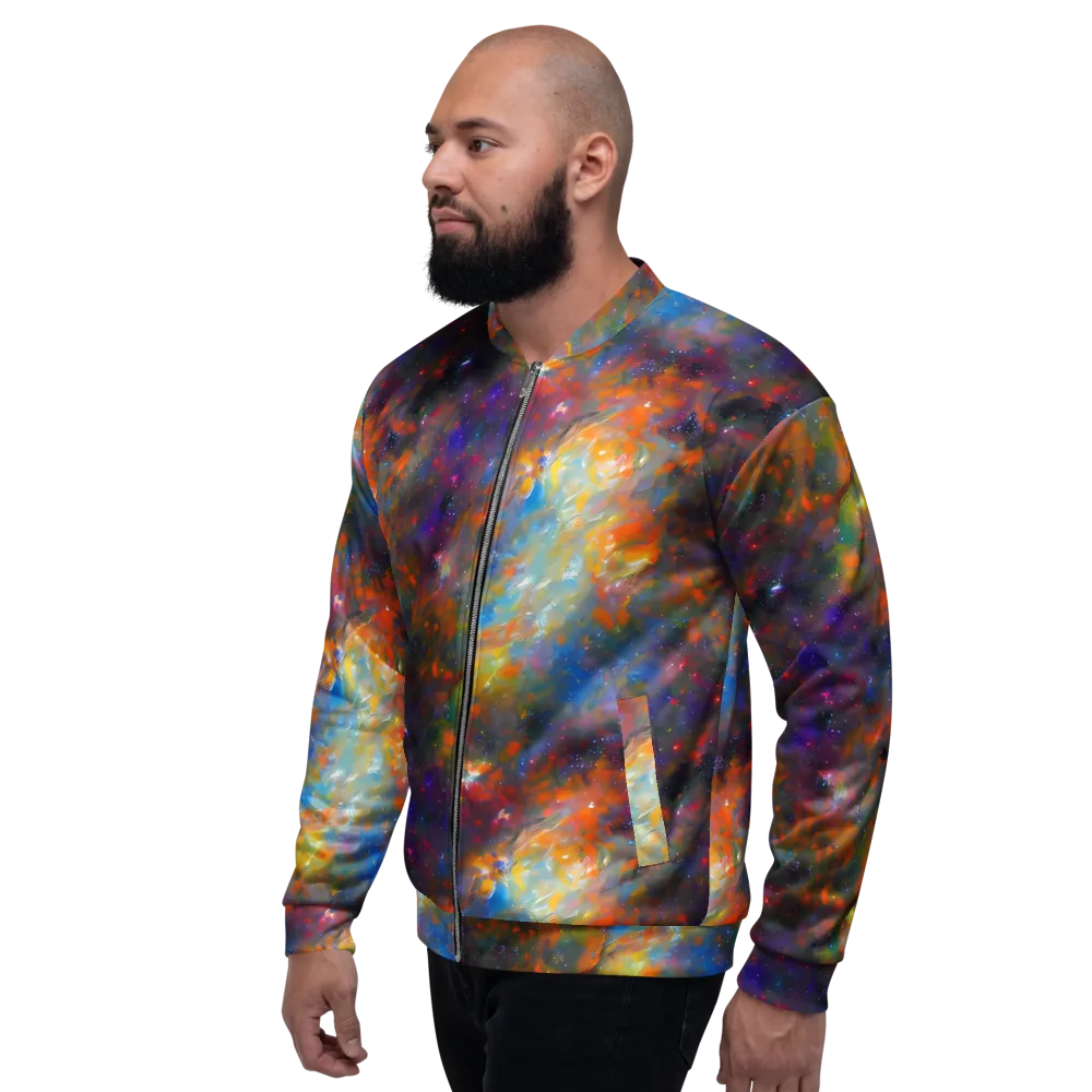 Ephemeral Fantasy on Bomber Jacket — Left