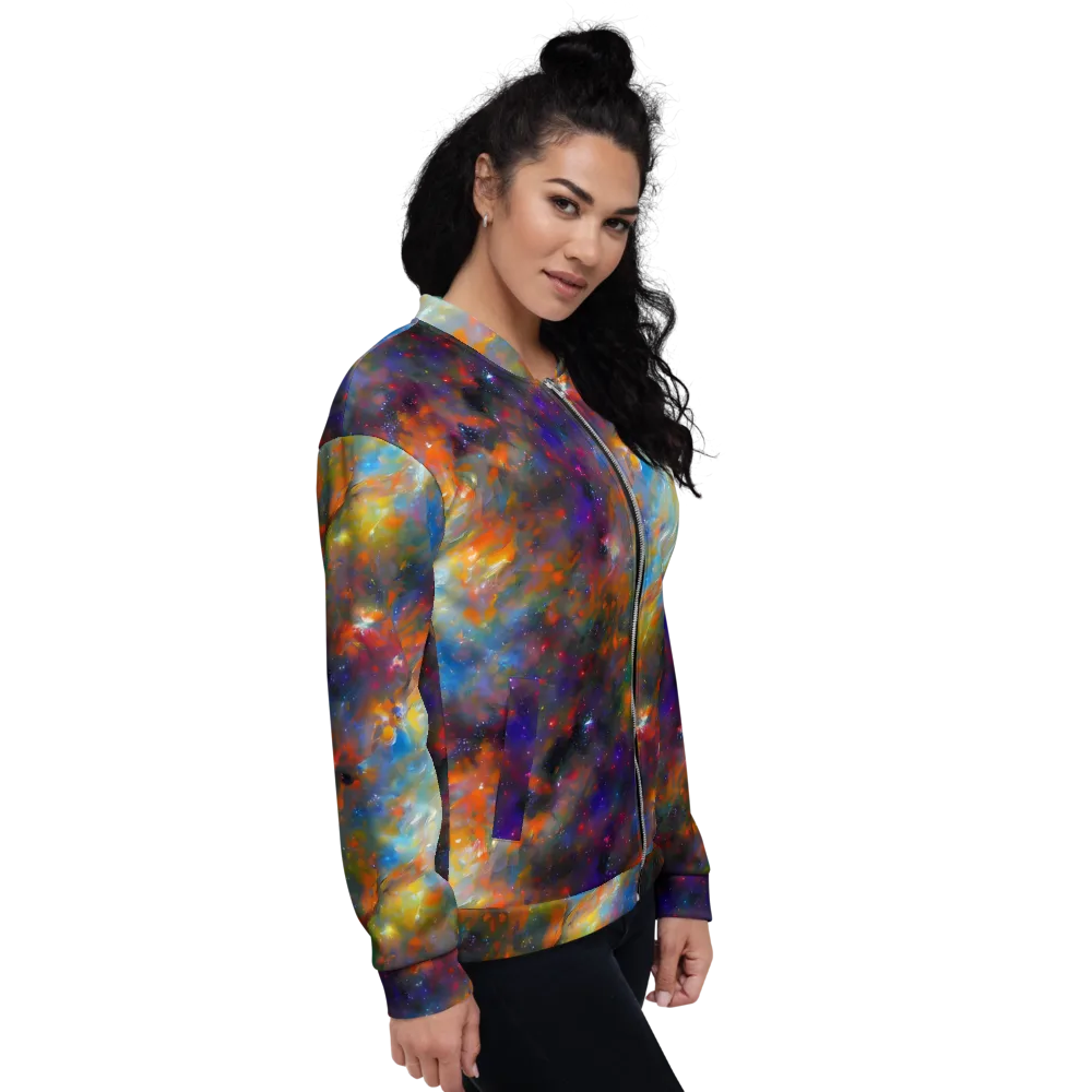 Ephemeral Fantasy on Bomber Jacket — Right