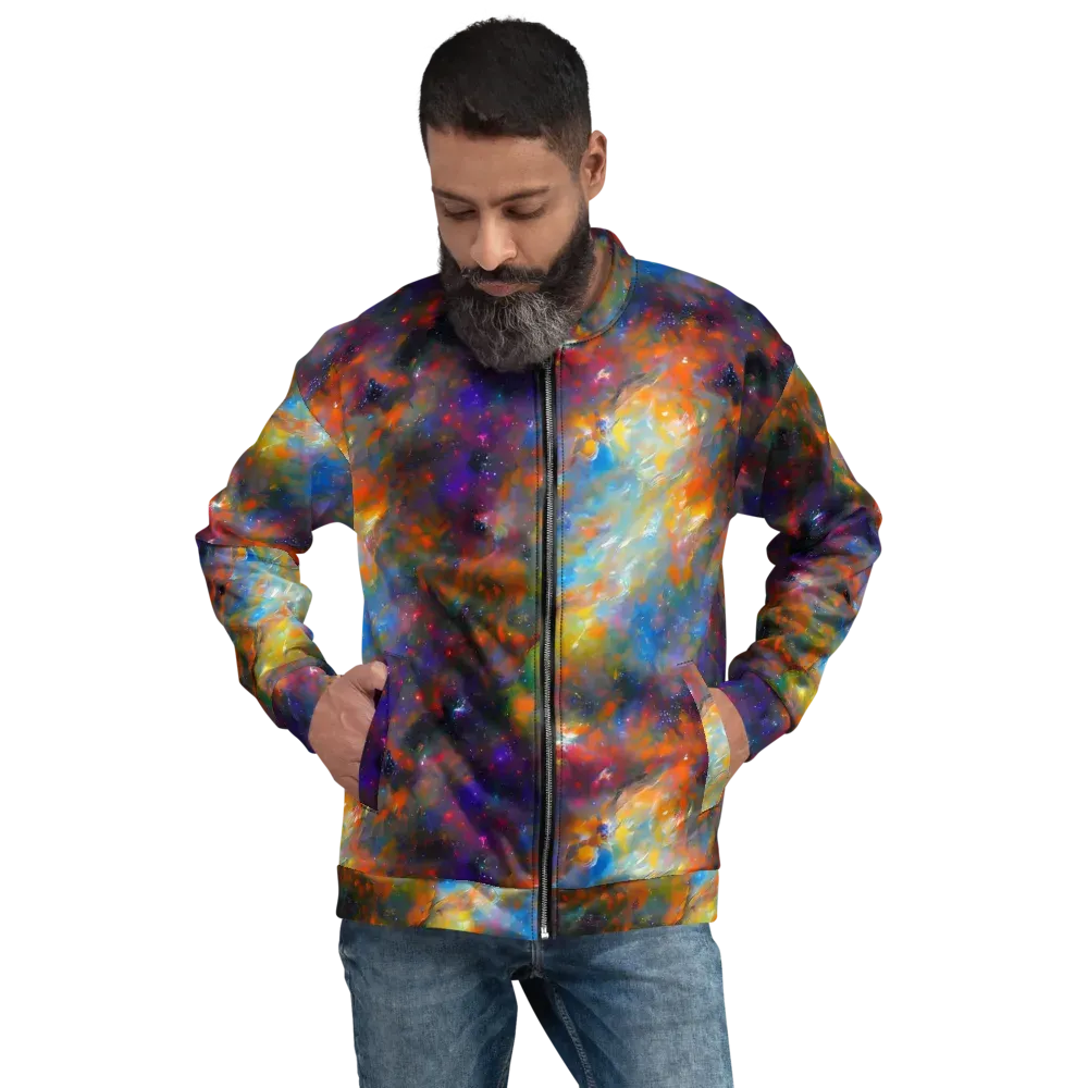 Ephemeral Fantasy on Bomber Jacket — Front