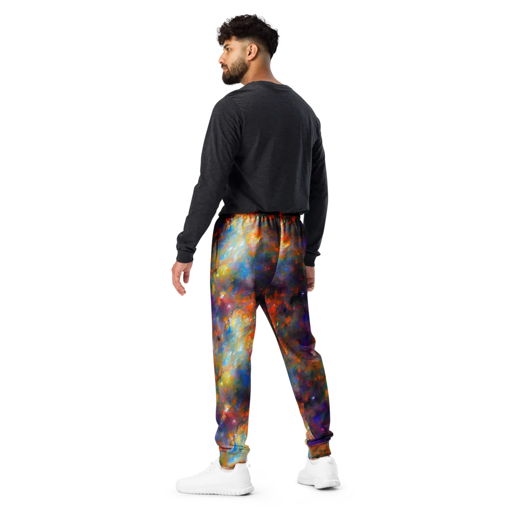 Ephemeral Fantasy on Men's Joggers — Back