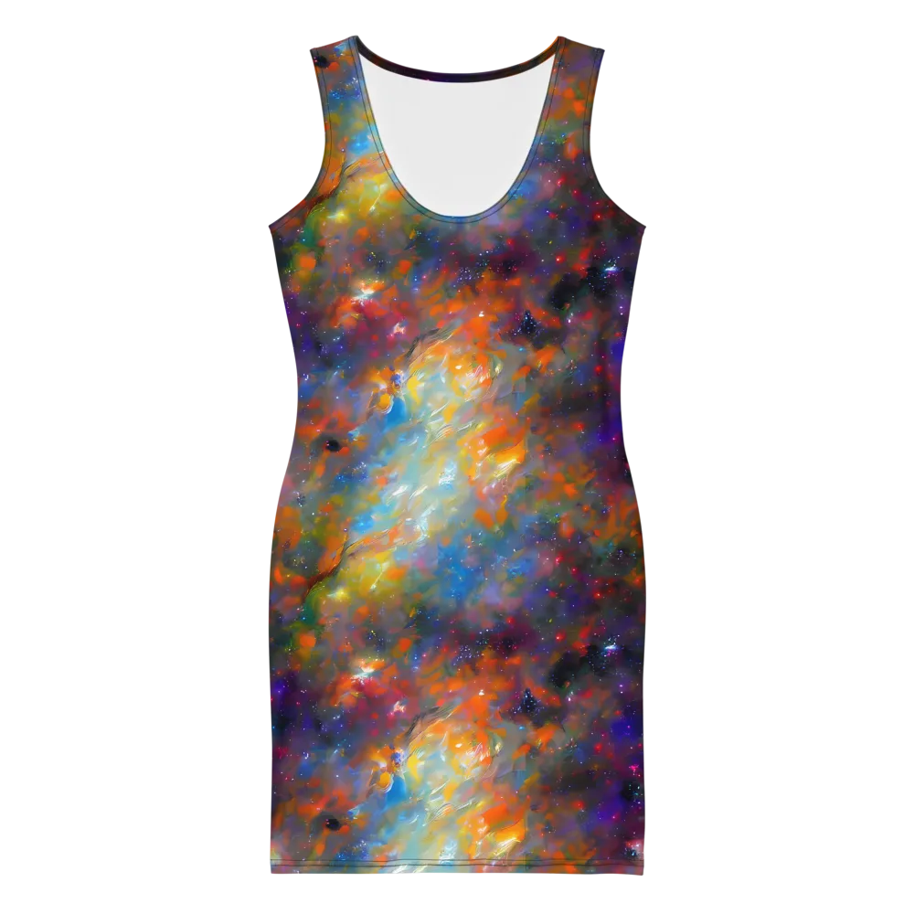 Ephemeral Fantasy on Bodycon Dress — Front