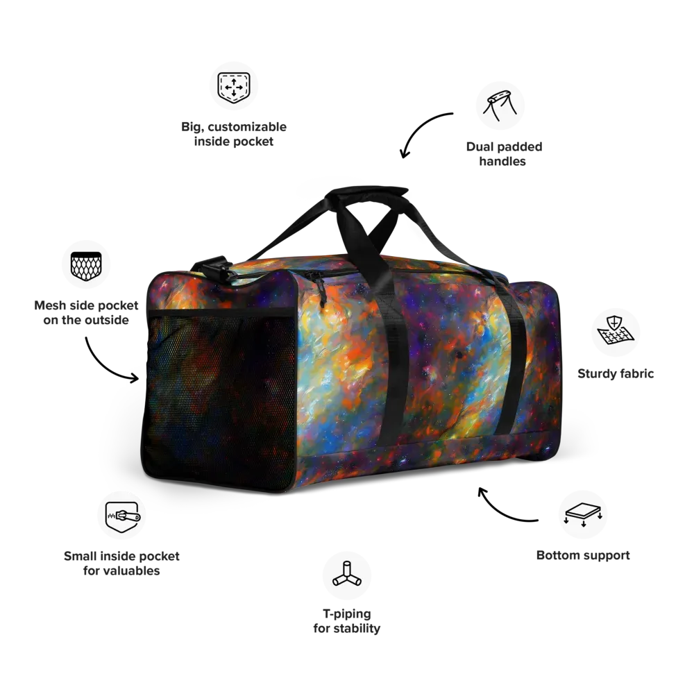 Ephemeral Fantasy on Duffle Bag — Right Front