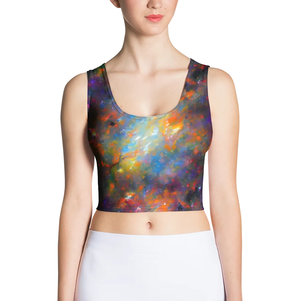 Ephemeral Fantasy on Crop Top — Front