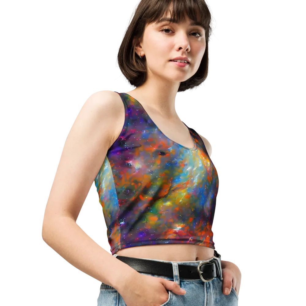 Ephemeral Fantasy on Crop Top — Right Front