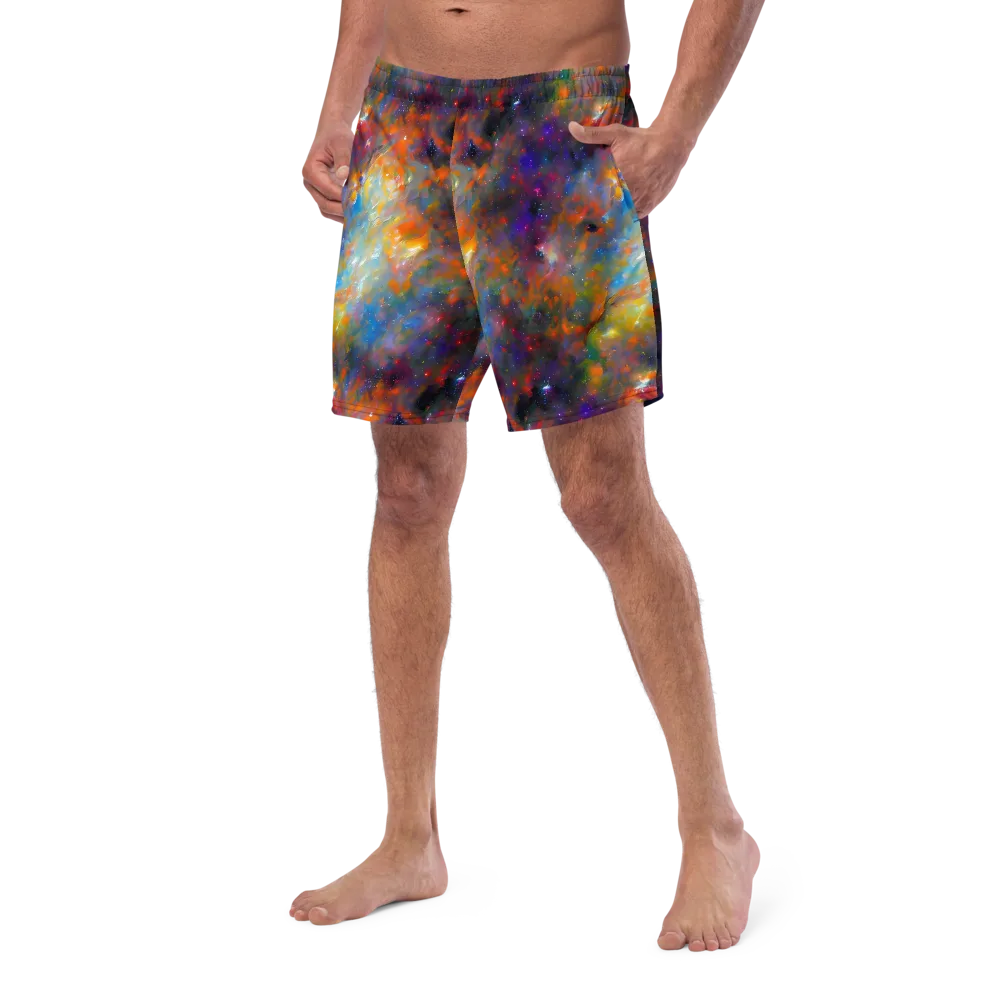 Ephemeral Fantasy on Swim Trunks — Left Front