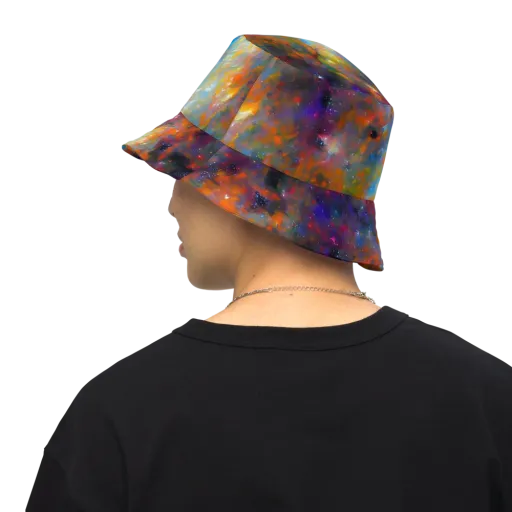 Ephemeral Fantasy on a Reversible Bucket Hat