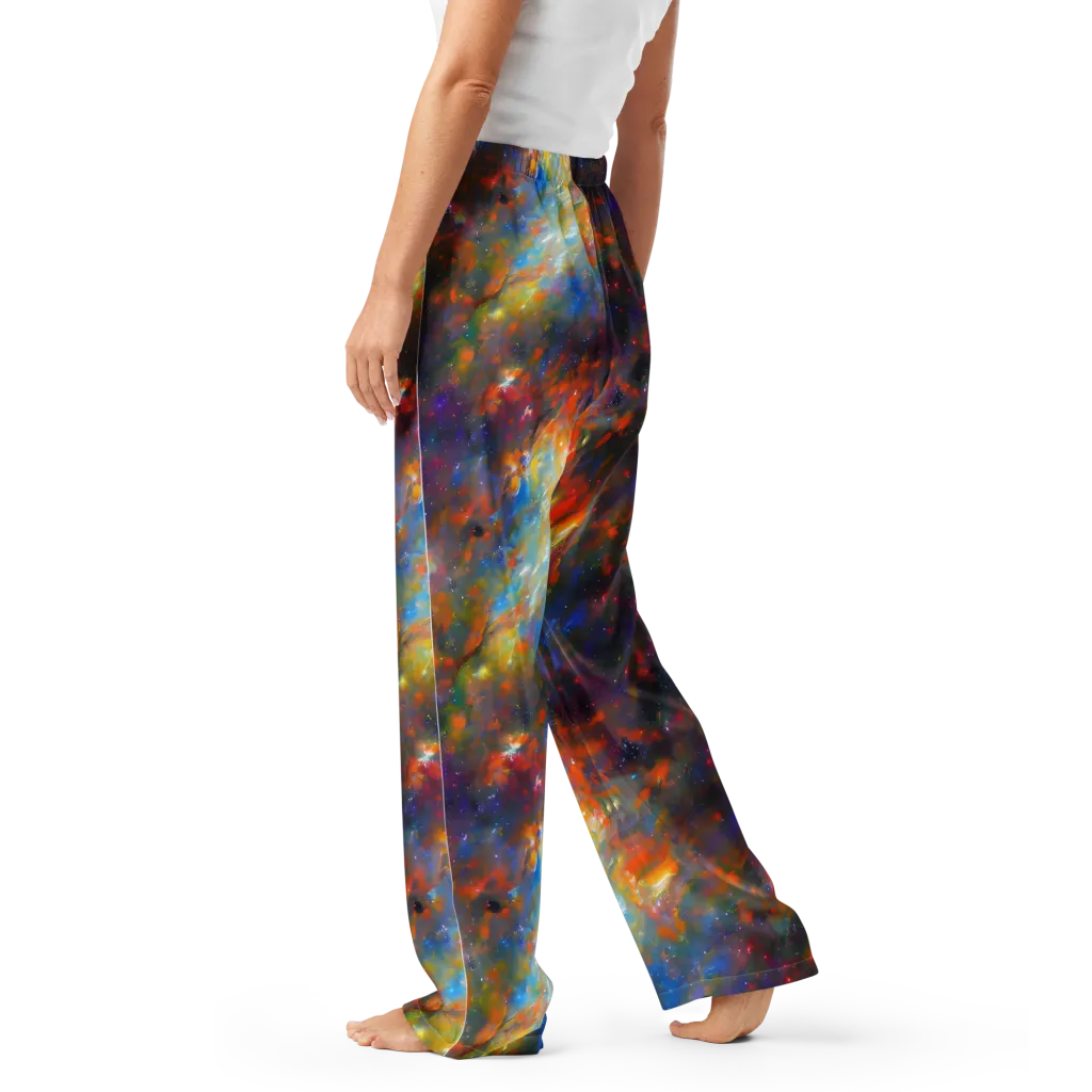 Ephemeral Fantasy on Women's Pajama Pants — Left
