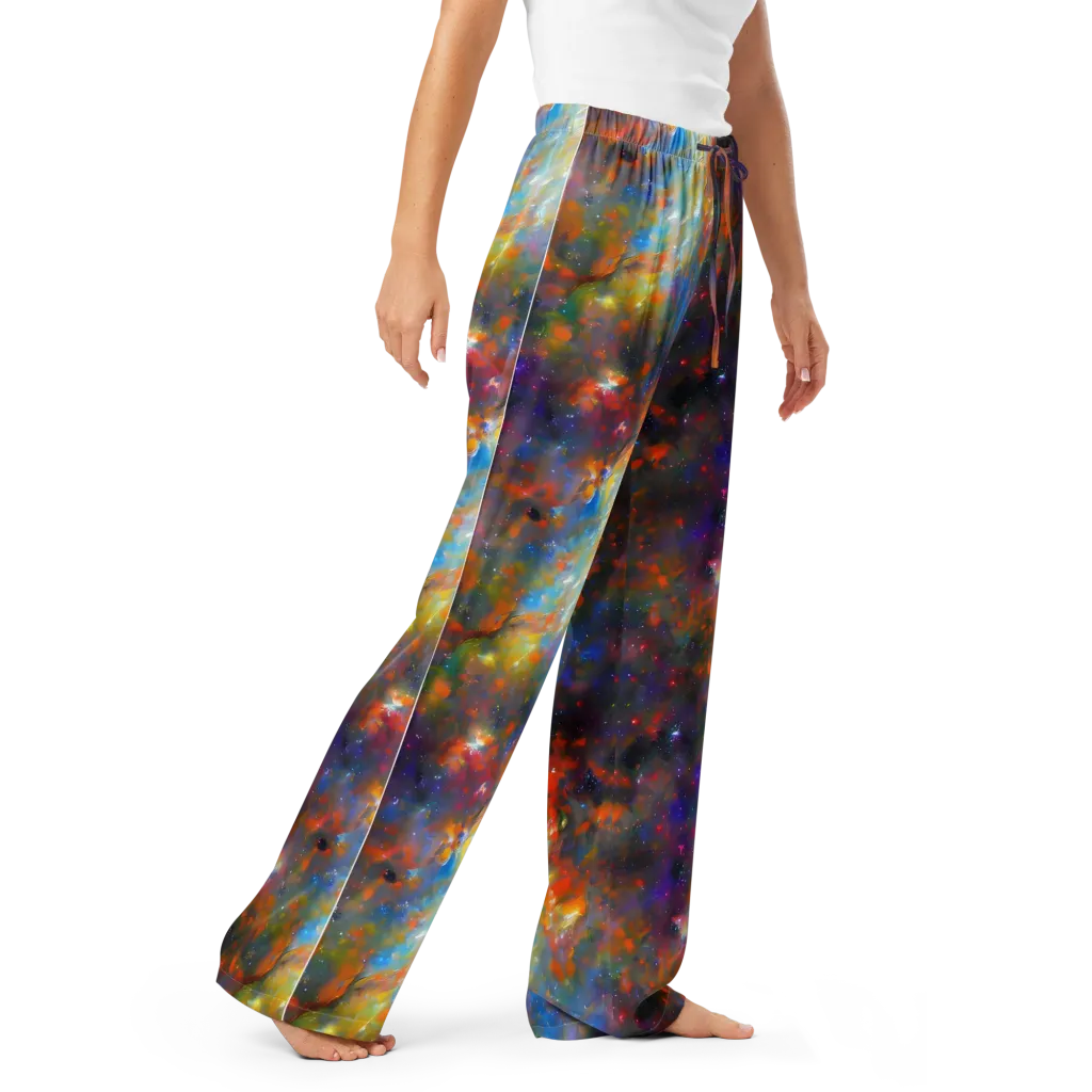 Ephemeral Fantasy on Women's Pajama Pants — Right Front