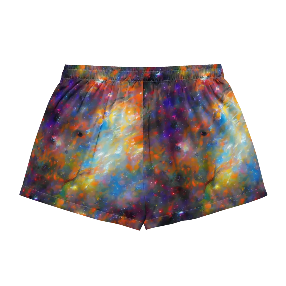 Ephemeral Fantasy on Women's Pajama Shorts — Back