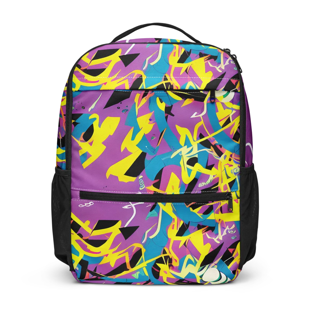 Galactic Sprawl on Utility Backpack — Front