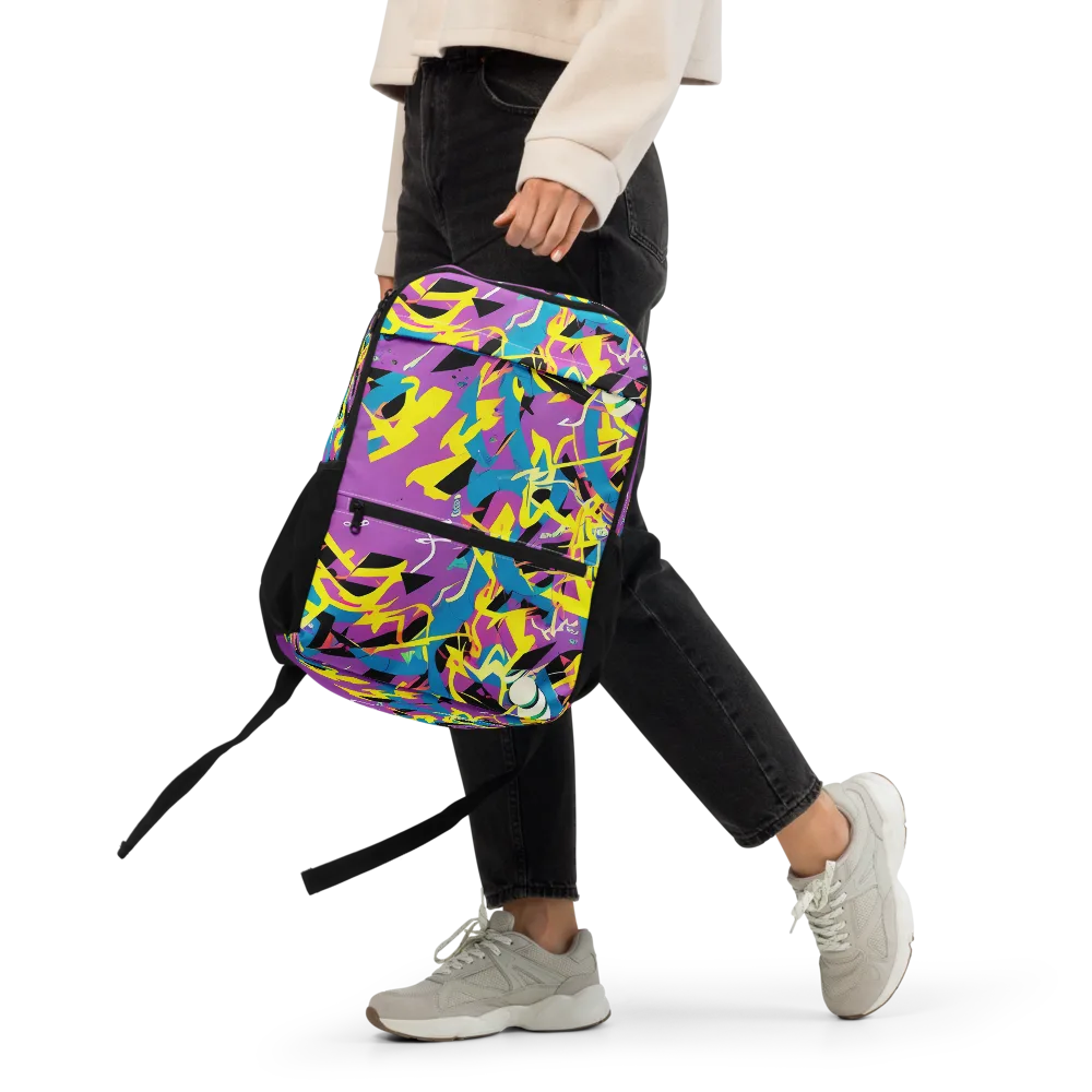 Galactic Sprawl on Utility Backpack — Front