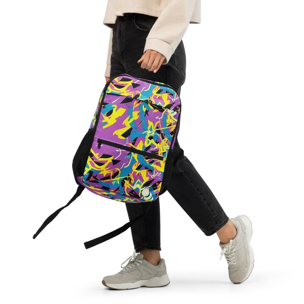Galactic Sprawl on Utility Backpack — Front