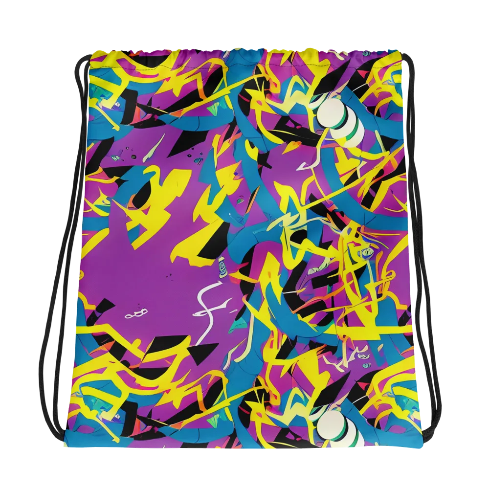 Galactic Sprawl on Drawstring Bag — Photo
