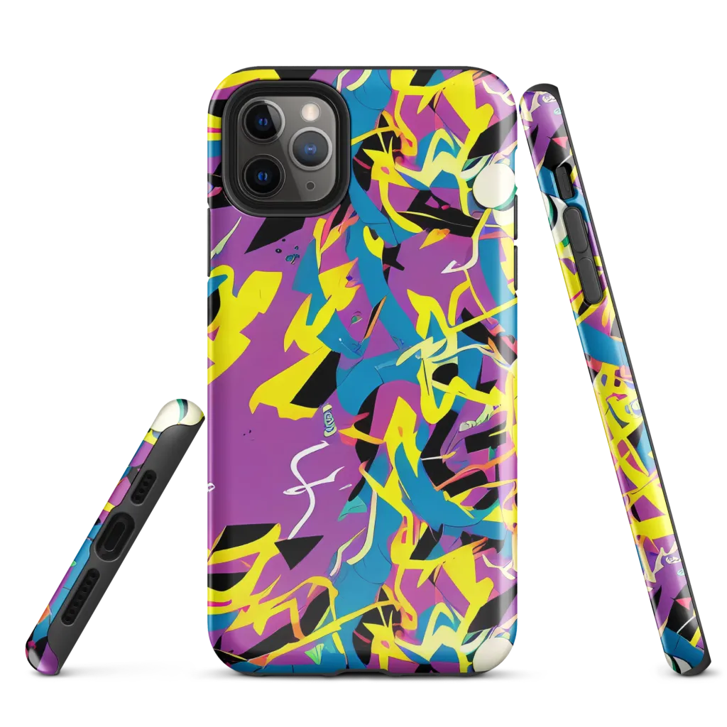 Galactic Sprawl on Tough Case for iPhone® — Front