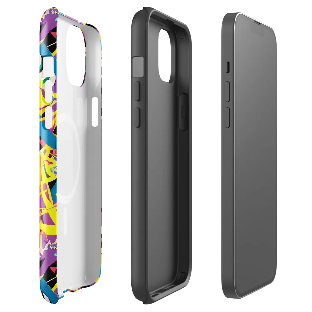 Galactic Sprawl on MagSafe Tough Case for iPhone® — Front