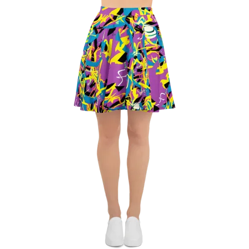 Galactic Sprawl on a Skater Skirt