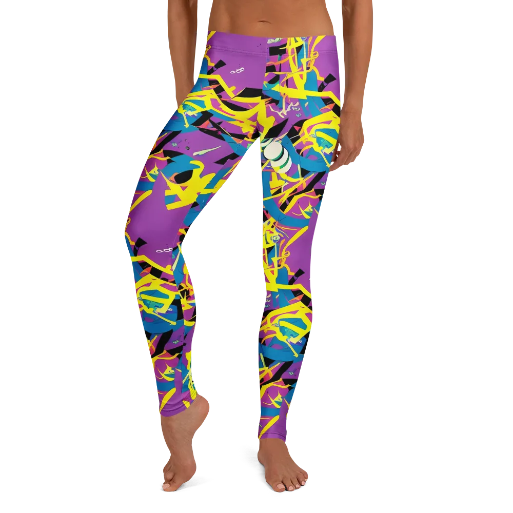 Galactic Sprawl on Leggings — Front