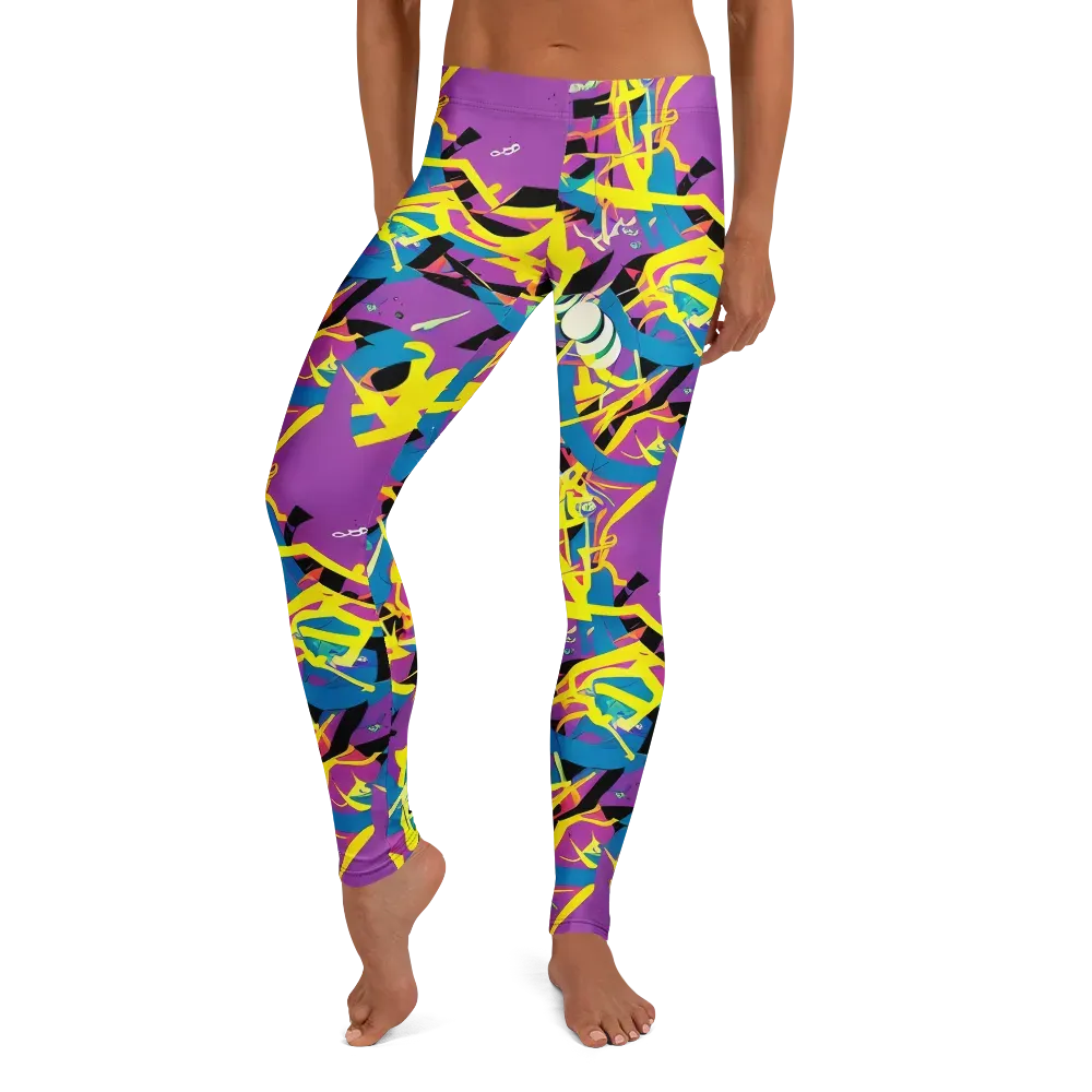 Galactic Sprawl on Leggings — Front