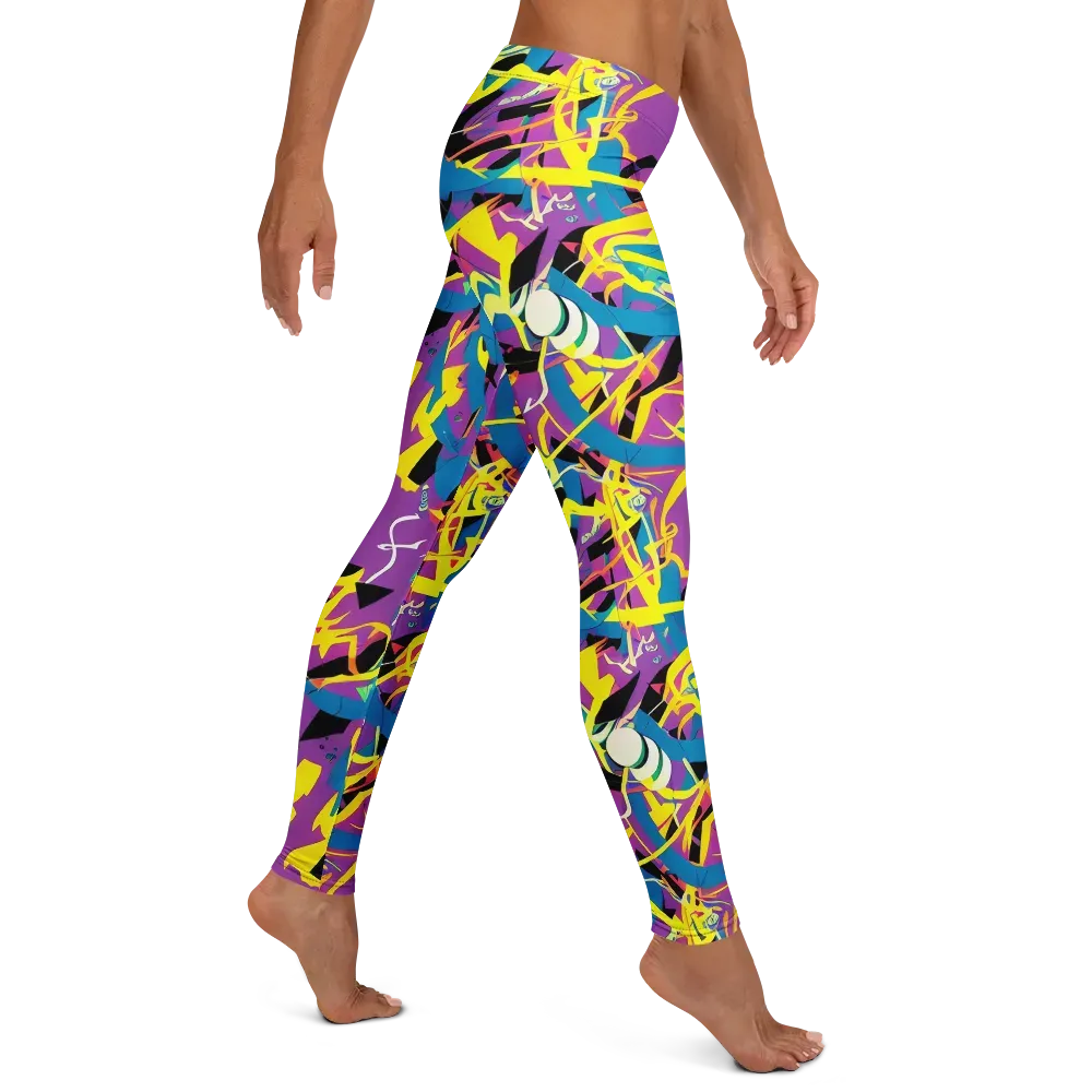 Galactic Sprawl on Leggings — Right